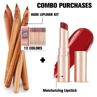 Nude Lipliner / Moisturizing Lipstick Set