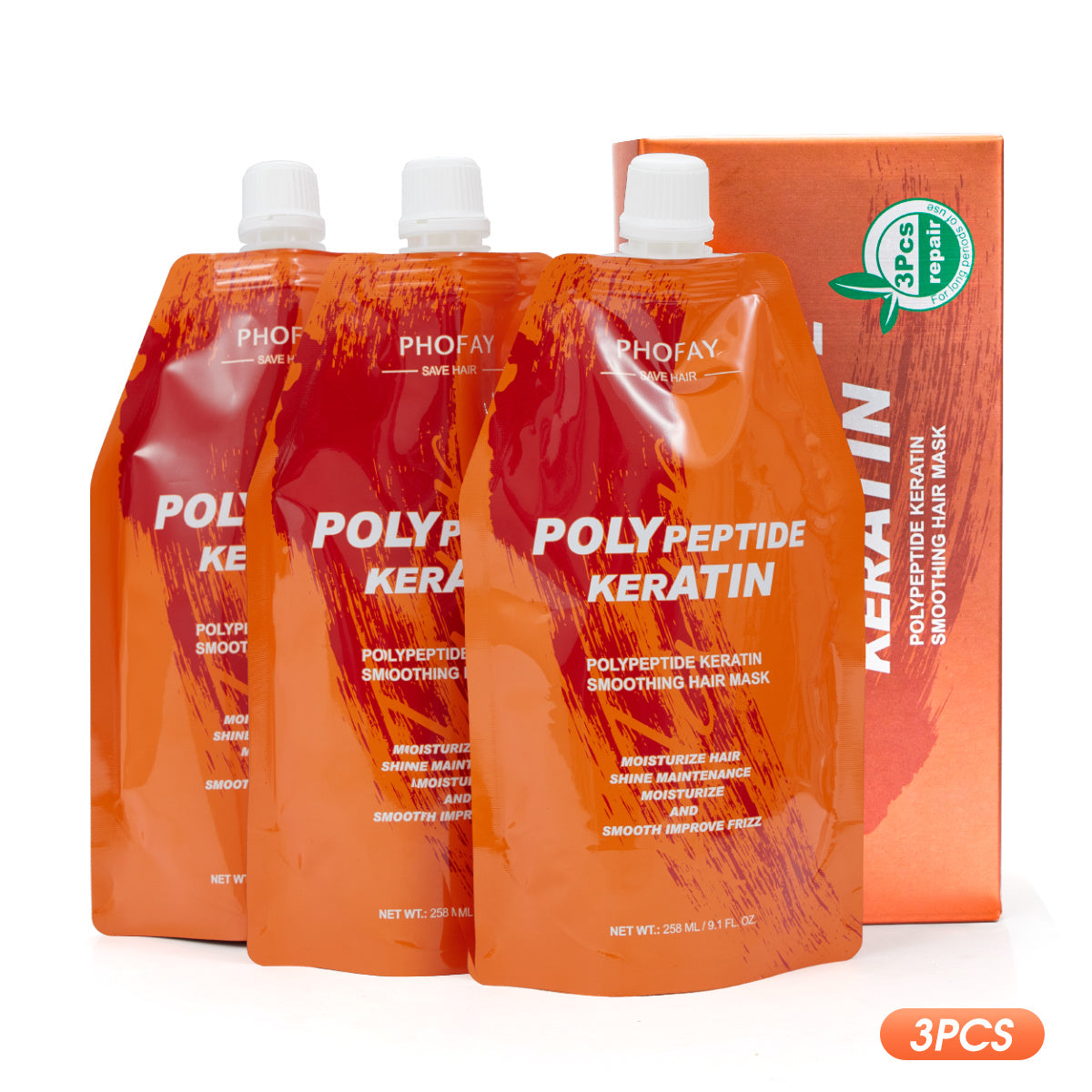 Poly Keratin Burnt Hair Restoration Cream