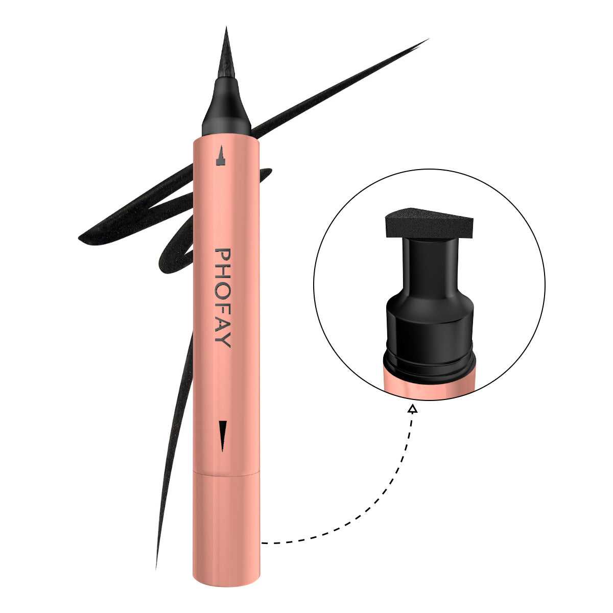 Double Head Seal Liquid Eyeliner